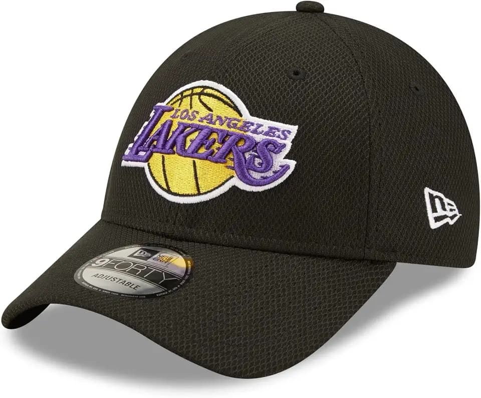 New Era Los Angeles Lakers NBA Team Colour Purple 9Fifty Stretch Snapback Cap