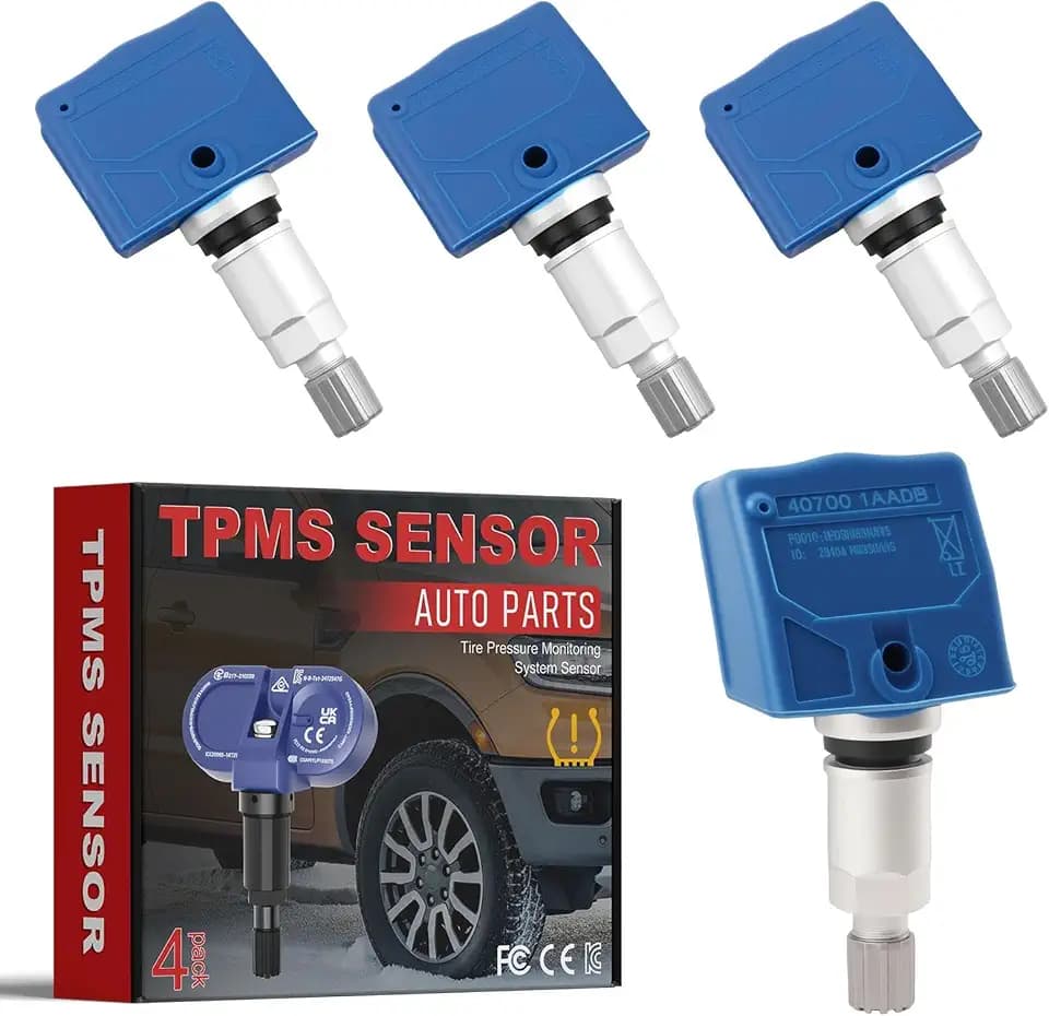407001AA0B Upgraded 315MHZ TPMS Sensor Fits for:-Nissan Altima 2007-2012, Rogue 2008-2013, Sentra 2007-2012, Frontier 2004-2015, Titan 2004-2015, Tire Pressure Monitoring System Sensor-4PCS