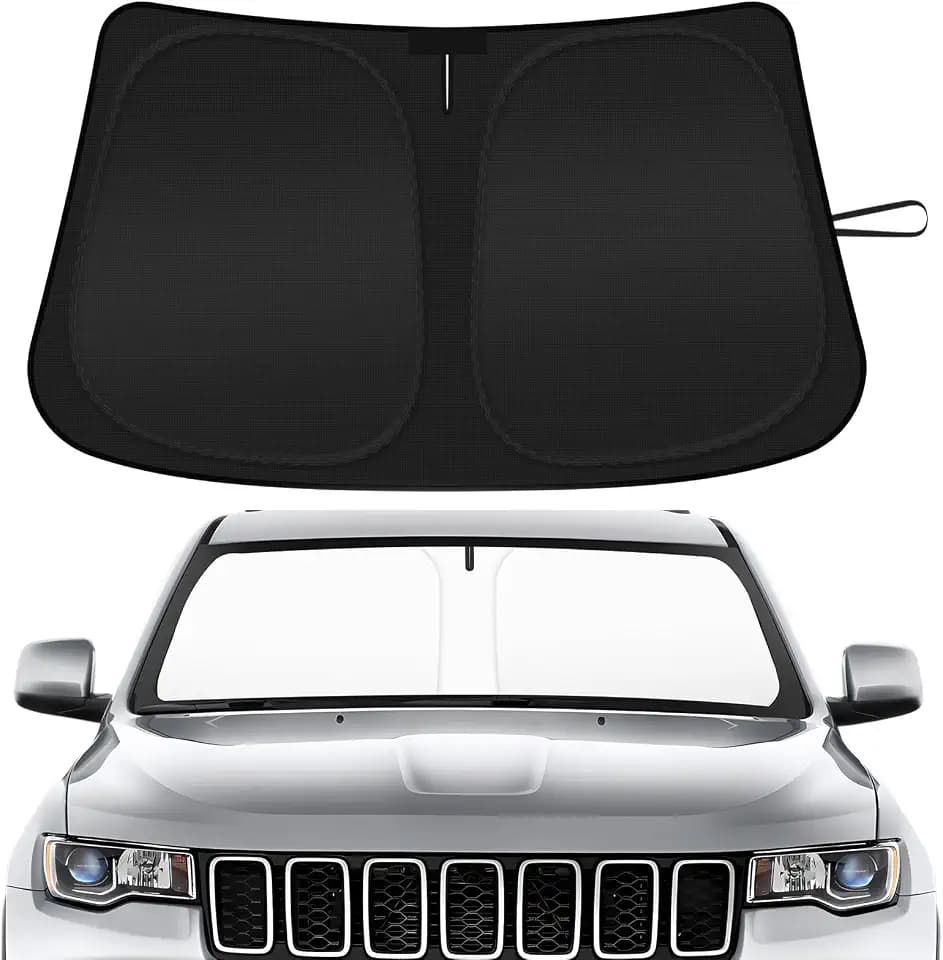 for Jeep Grand Cherokee Sun Shade 2011-2026 Foldable Sun Visor