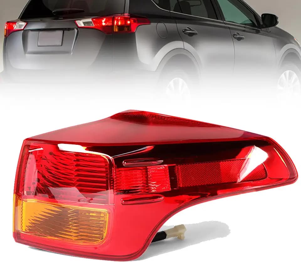 Rear Tail Light Replacement for 2013 2014 2015 Rav4 Taillight Brake Lamp Outer Right Side 815500R030