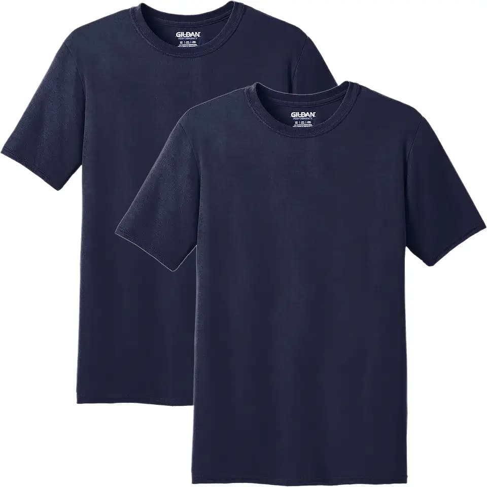 Gildan Men's Moisture Wicking Performance T-Shirt, 2-Pack