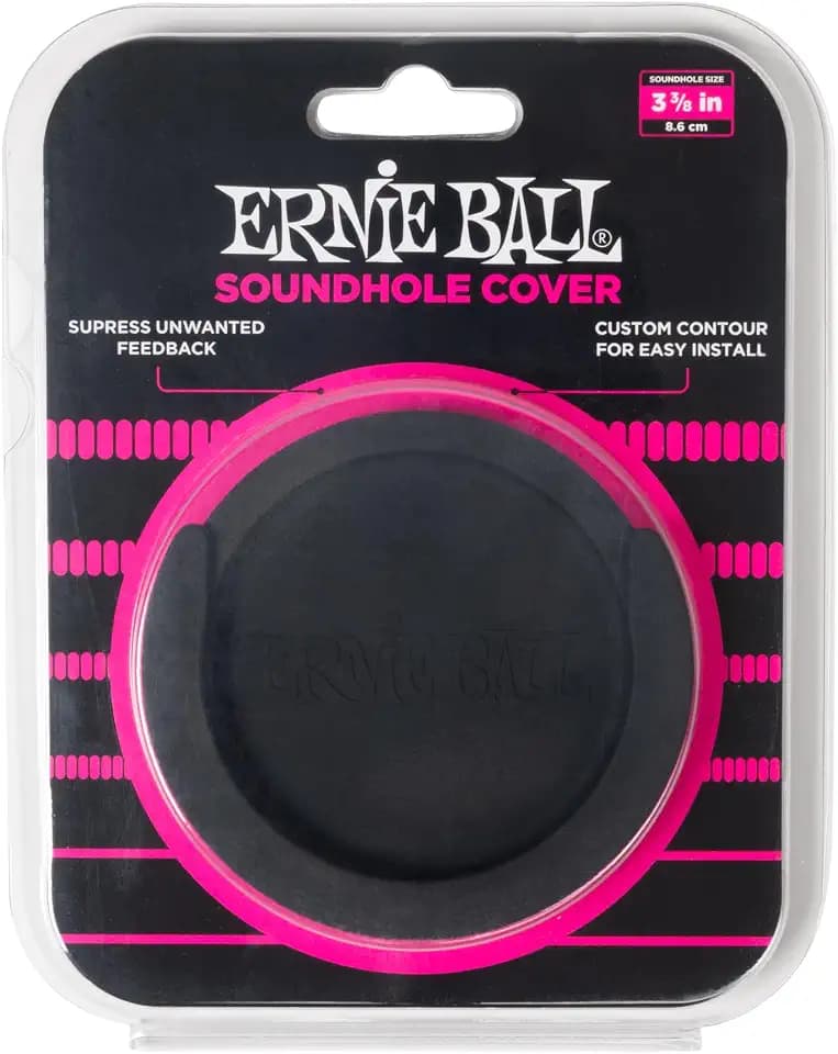 Ernie Ball Acoustic Sound Hole Cover 3-3/8 inch (P09630)