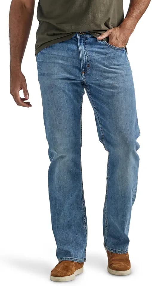 Wrangler Authentics Herren Relaxed Fit Boot Cut De Corte/Holgadon Jeans