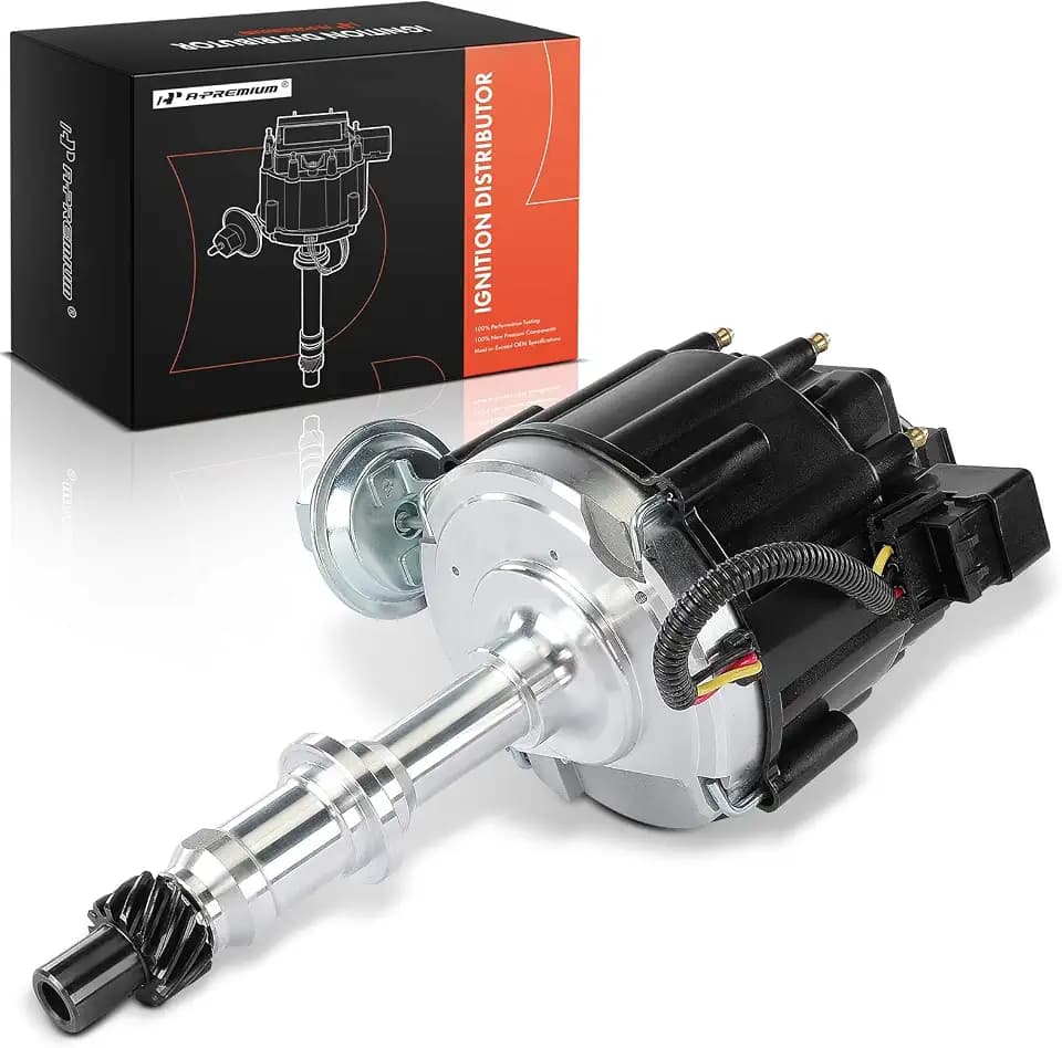 A-Premium Ignition Distributor with Cap and Rotor Compatible with Buick