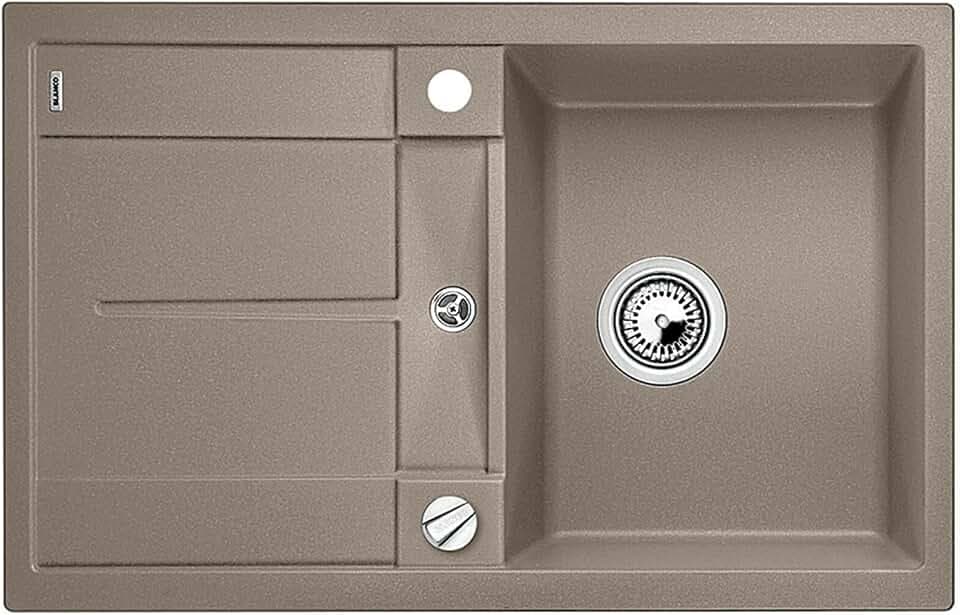 BLANCO METRA 45 S | Granitspüle aus SILGRANIT tartufo
