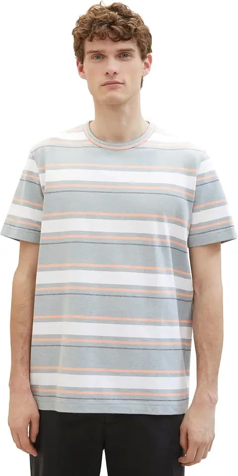 TOM TAILOR Herren 1040935 T-Shirt (1er Pack)