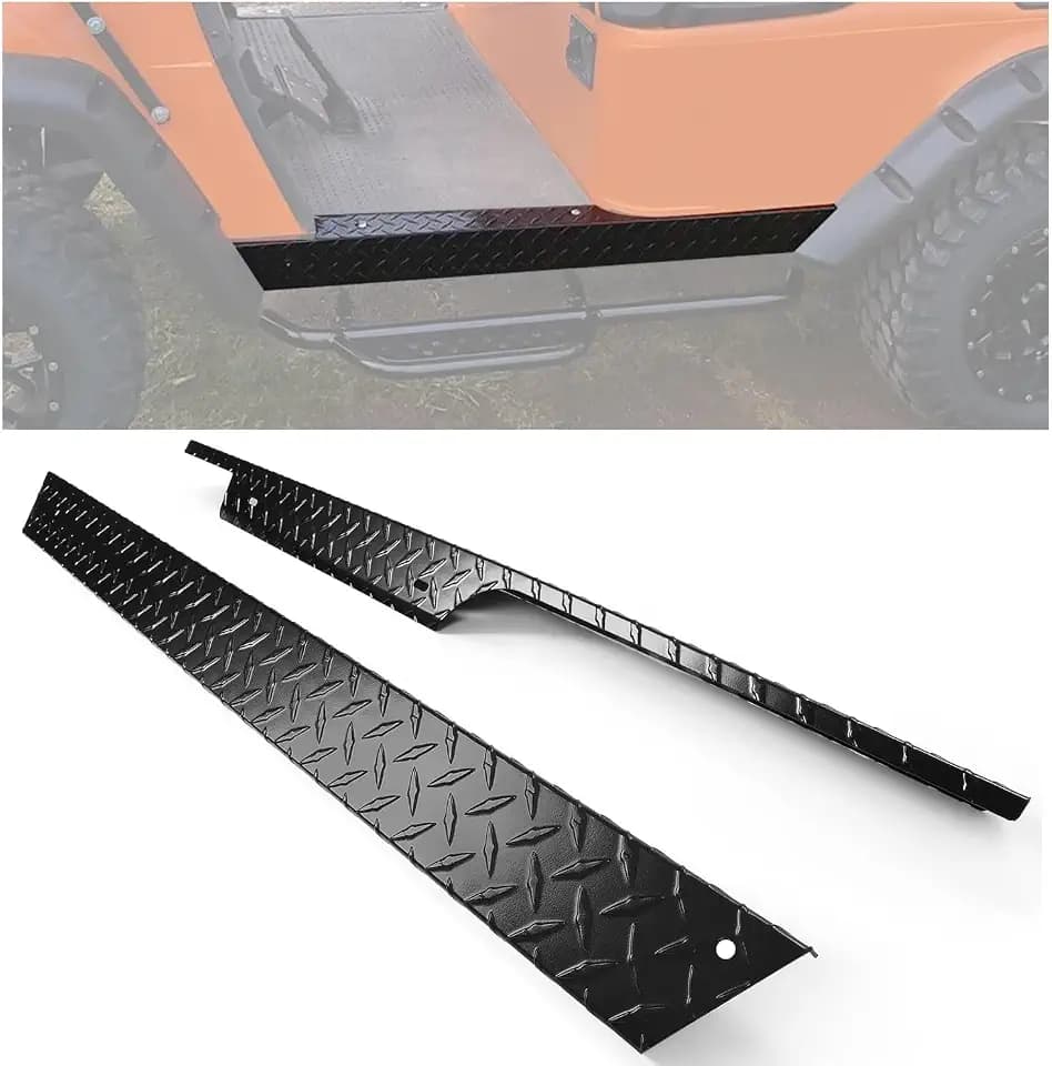 Kojem Rocker Panel Compatible with 1994-2013 EZGO TXT Golf Cart Pair