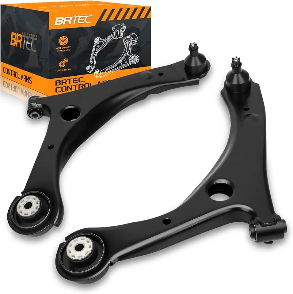 Front Lower Control arms Compatible with Chrysler Town & Country 2008-2016; Dodge Caravan 2008-2018; Volkswagen Routan 2009-2012; Ram C/V 2012-2015 - MS251001 MS251002