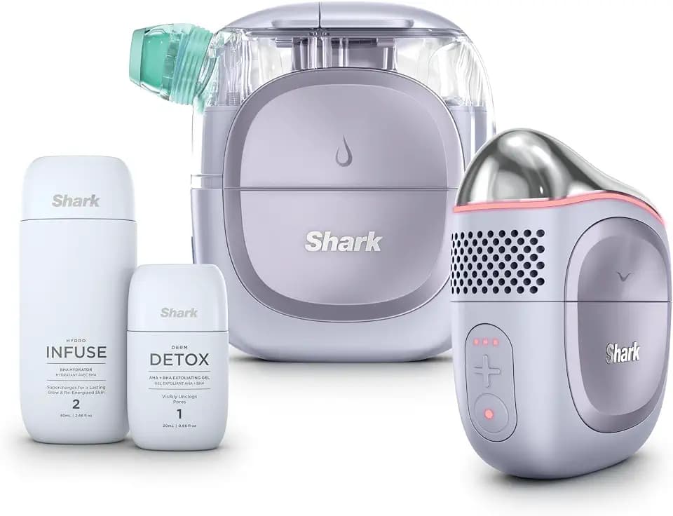 Shark FacialPro Glow + DePuffi 2-in-1 Facial & Contrast Therapy, FH320PL