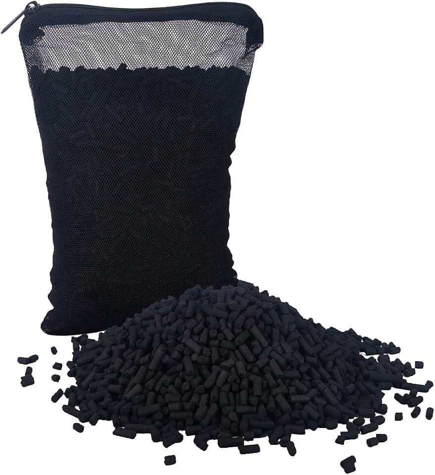 Activated Charcoal Vent Filter and Vent Sewer Refill, Compatible with 3", 2" or 1.5" Exhaust Pipe