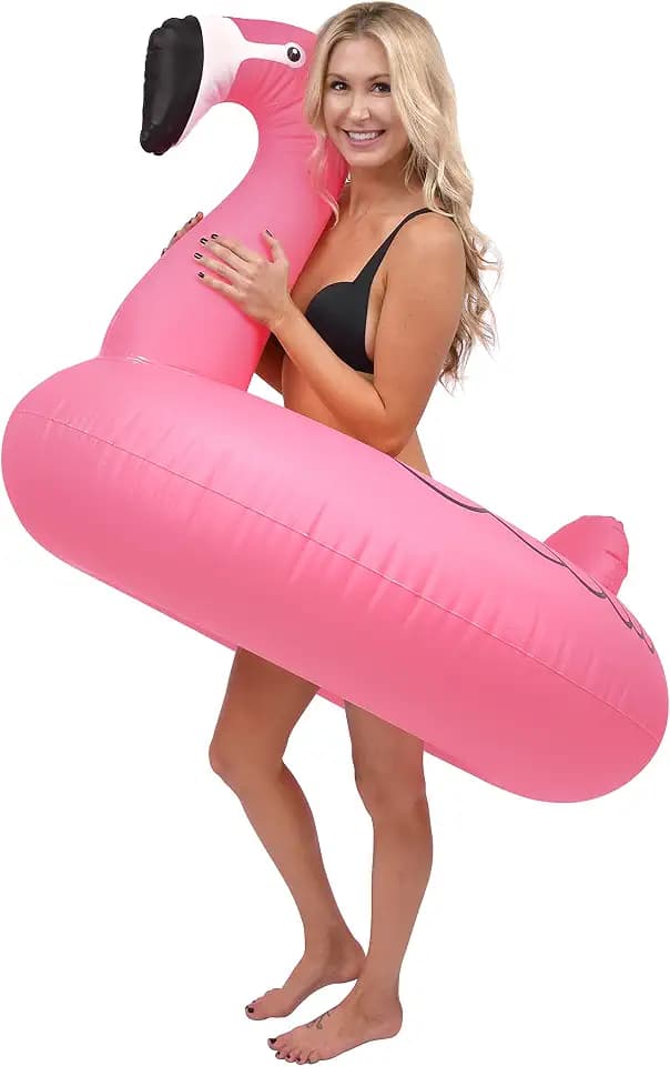 GoFloats Flamingo Pool Float Party Tube - Inflatable Rafts, Adults