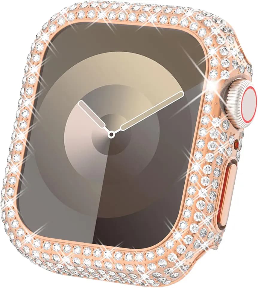 Surace 45mm Bling Case for Apple Watch Series 9 Series 8 Series 7