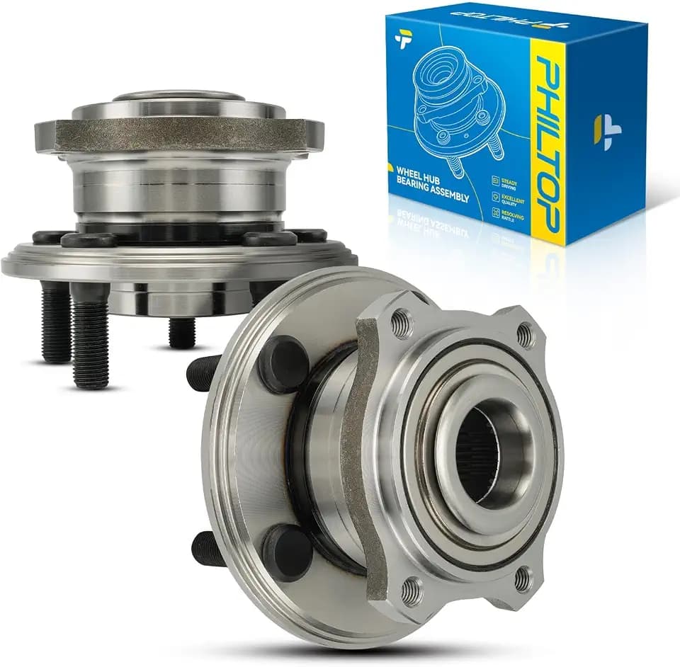 PHILTOP 512555 x2 Rear Wheel Bearing Hub Assembly for Dodge Charger