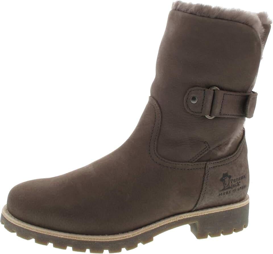 Panama Jack Felia Igloo Damen Warm gefüttert Biker Boots Halbschaft Stiefel & Stiefeletten