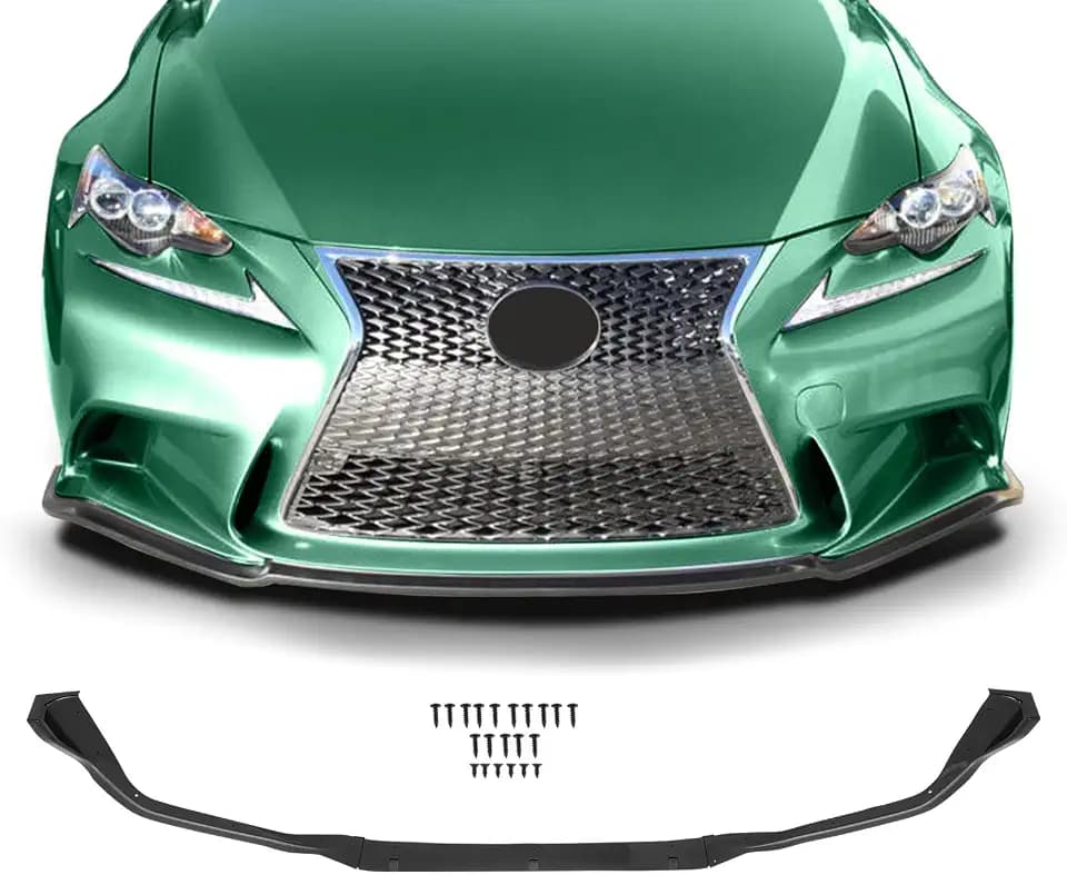 SCITOO Front Lip Spoiler Fits for 2014-2016 for Lexus is-Series