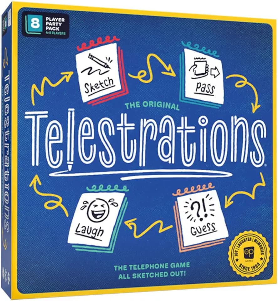 USAopoly Familien-Partyspiel, ab 10 Jahren, für 4–8 Spieler, über 30 Minuten Spieldauer