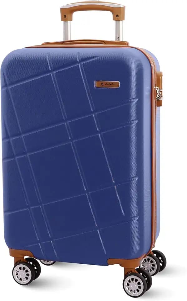 EL CABALLO - Trolley Handgepäck 55 x 40 x 20 cm | Ryanair Handgepäck | mittelfester Koffer | Trolley Kabine