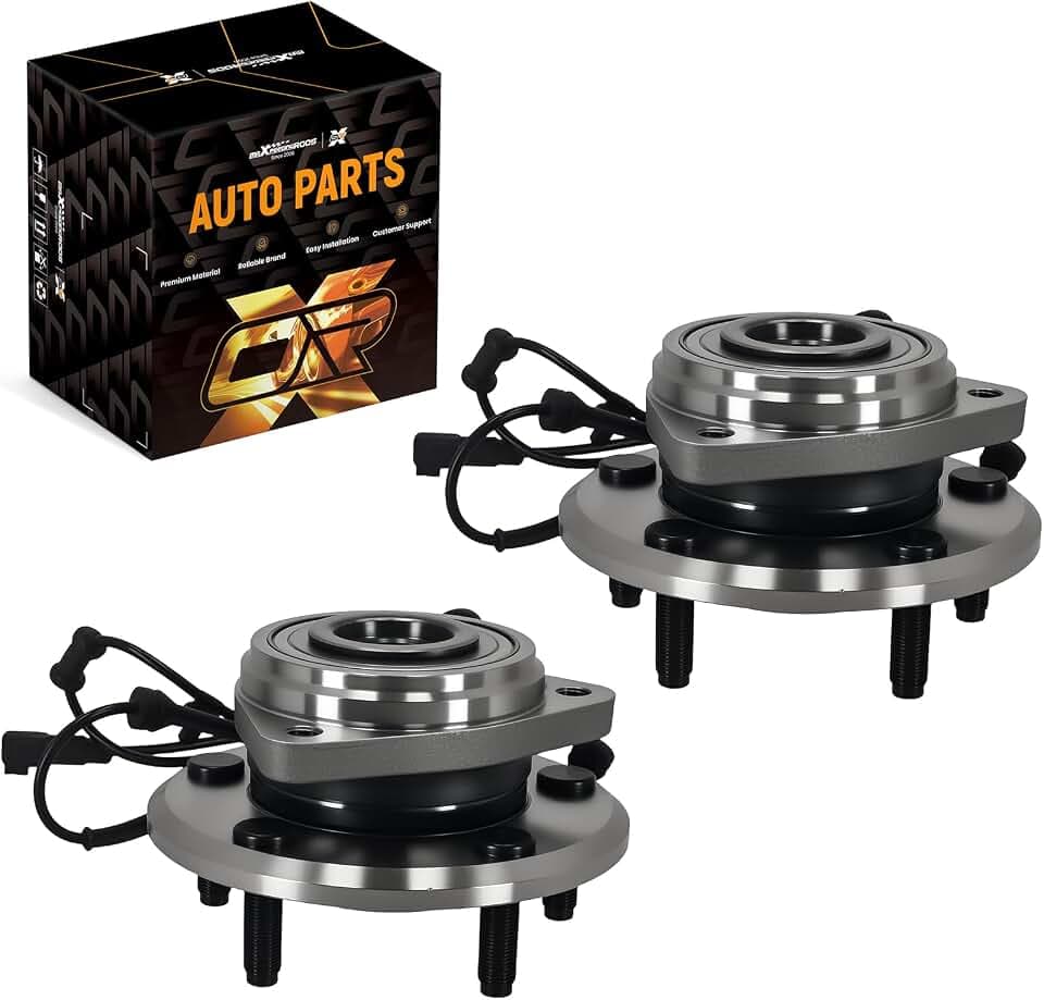 maXpeedingrods 2PCS 513369 Front Wheel Bearing and Hub Assembly 5-Lug