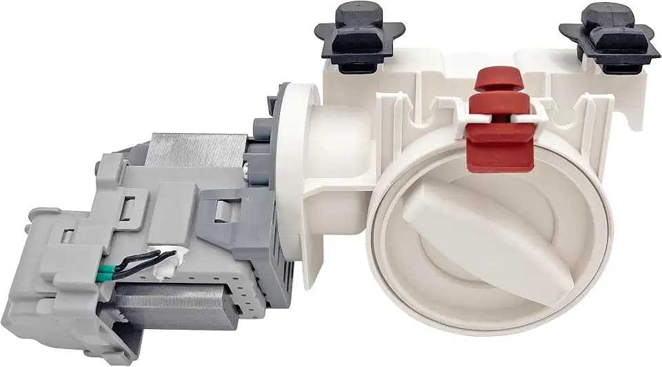 Washer Drain Pump for Whirlpool Duet Front Load Washer GHW9100LW0 GHW9250ML0 GHW9250ML1 GHW9250MW1 GHW9300PW1 WFW9400SU00 WFW9500TW01 7MGHW9100MW0 7MGHW9150PW0 7MGHW9150PW1 7MGHW9150PW2 7MGHW9400PW0