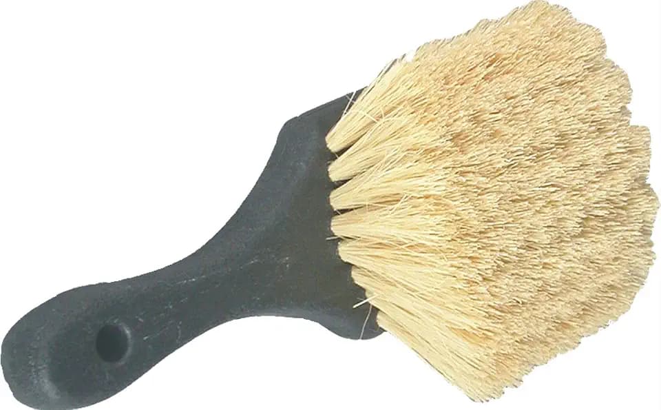 472-24 Round Utility Brush with Tampico Fiber Trim and Poly Foam Handle