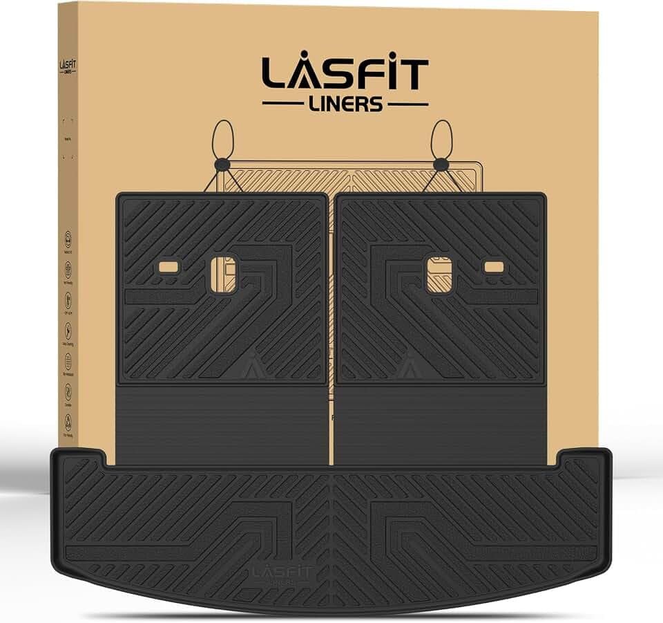 LASFIT Cargo Mats for Hyundai Santa Fe 2027 2026 2025 2024