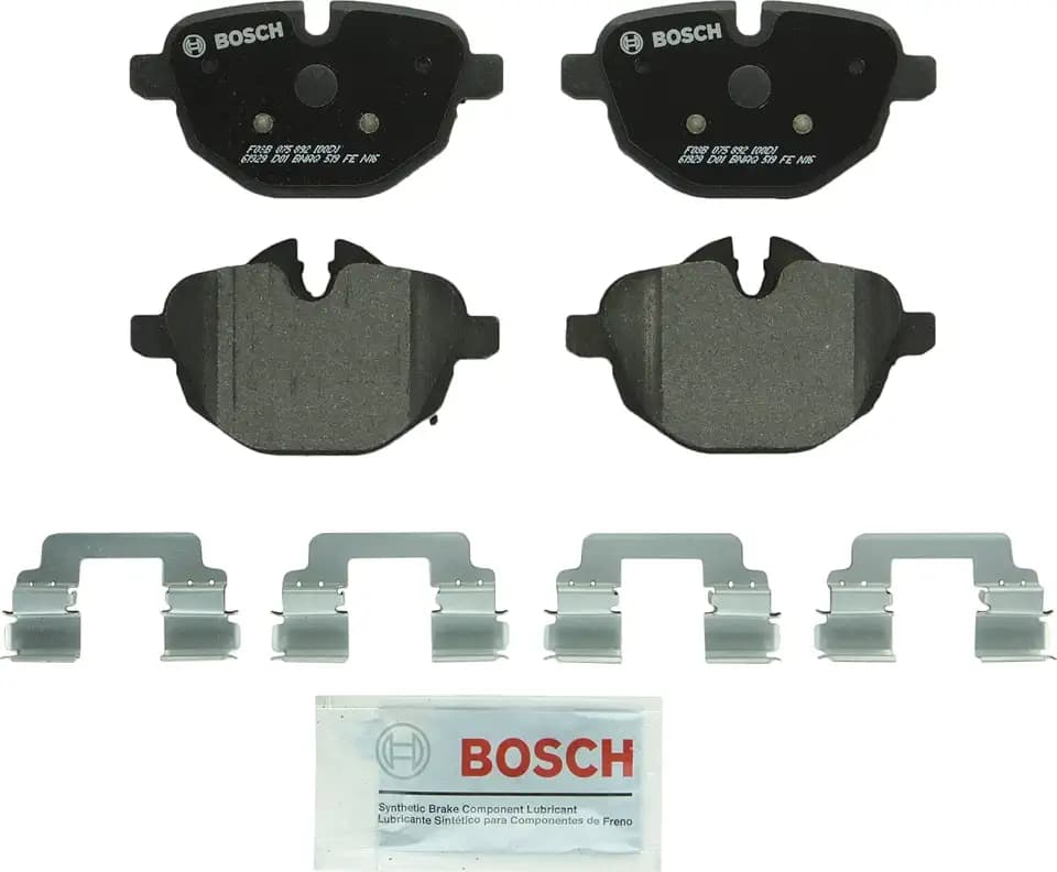BOSCH BP1473 QuietCast Premium Semi-Metallic Disc Brake Pad Set - Rear
