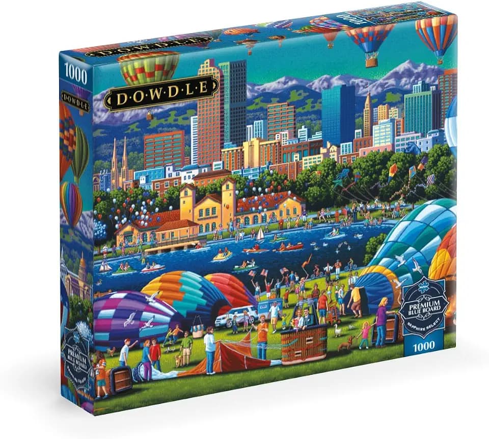 Buffalo Games Eric Dowdle, Balloon Spectacular,1000 Piece Puzzle for Adults