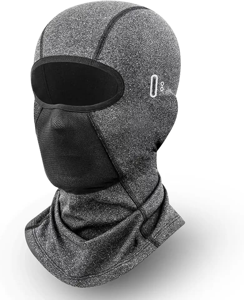 Skimaske Sturmhaube Winter Balaclava Winddicht Gesichtshaube für Motorrad Radfahren, Unisex, Universalgröße