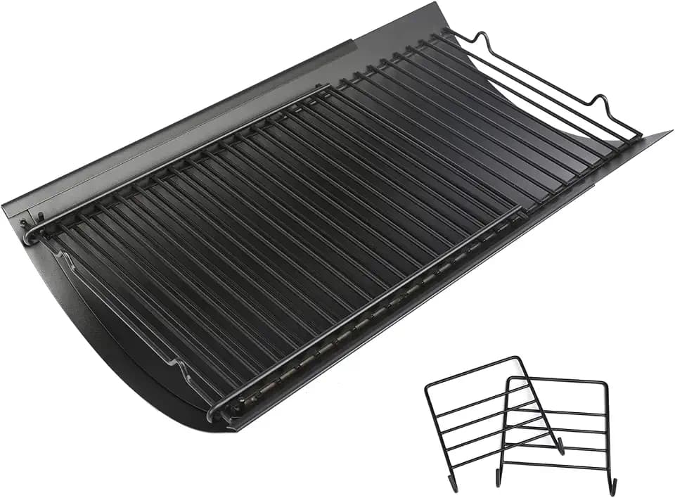 Uniflasy 23.6"-35.4" Adjustable Ash Pan Replacement for Chargriller