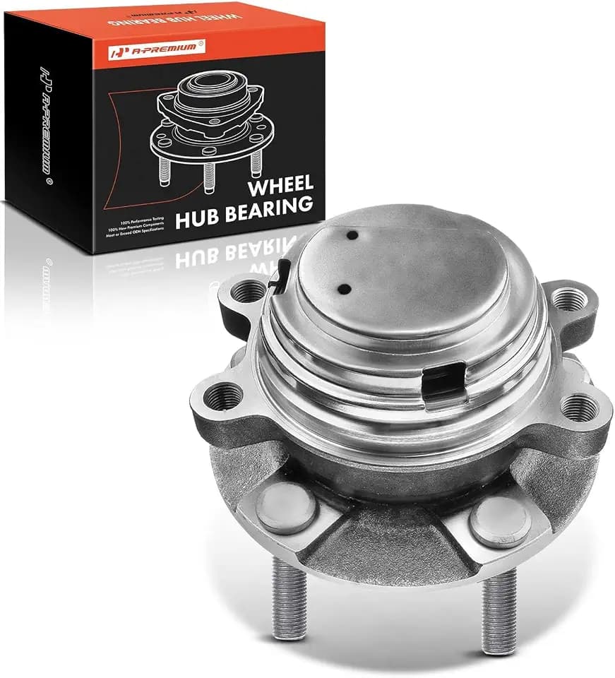 A-Premium Front Wheel Bearing and Hub Assembly with 5-Lug