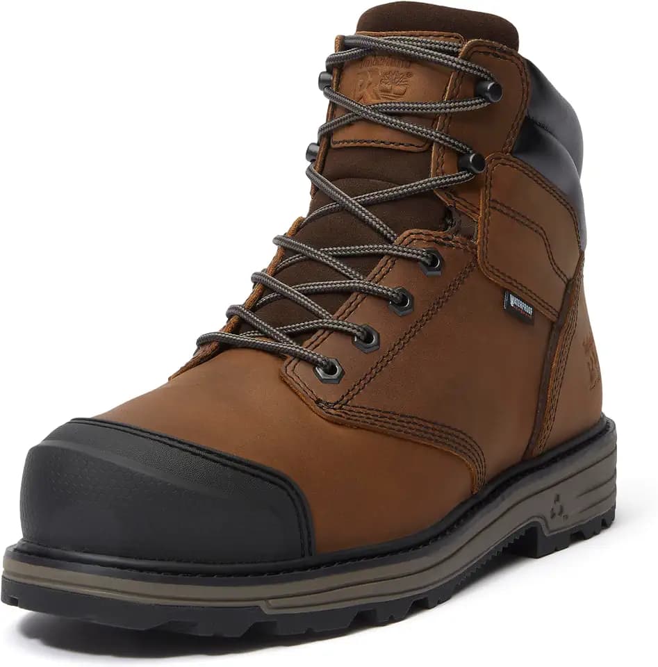 Timberland PRO Titan Tasker 6 Inch Alloy Safety Toe Waterproof Industrial Work Boots