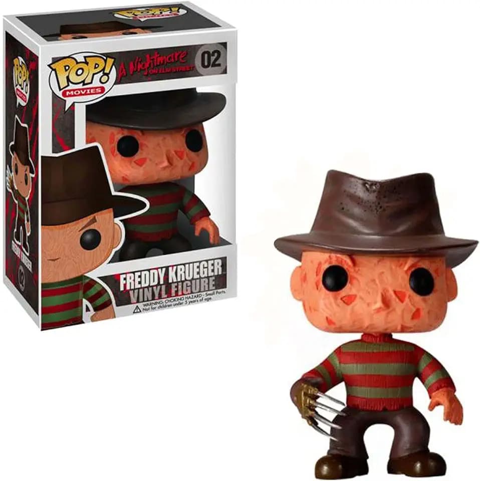 Funko Pop! Movies : Freddy Krueger - Nightmare On Elm Street - Vinyl-Sammelfigur - Geschenkidee - Offizielle Handelswaren - Spielzeug Für Kinder und Erwachsene - Movies Fans
