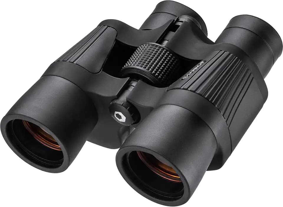 Barska 8x42mm X-Trail Binoculars – Compact High Power, Ruby Multi-Coated Optics, 42mm Lens, Rubber Grip, Center Focus, for Bird Watching & Hunting