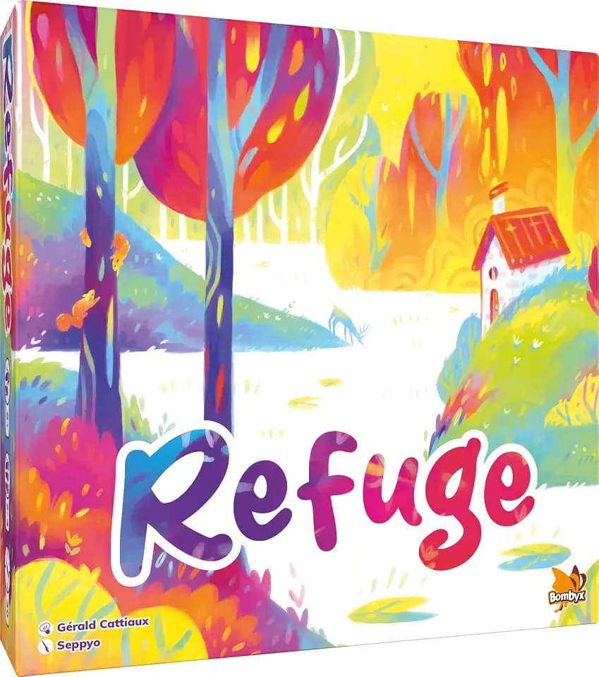 Asmodee - Bombyx - Zuflucht - Gesellschaftsspiel - Brettspiel