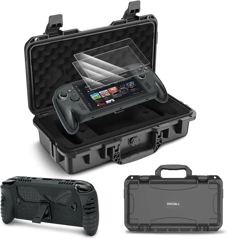Diocall Carrying Case for Rog Xbox Ally/Ally X 2025, 3 in 1 Accessories Kit