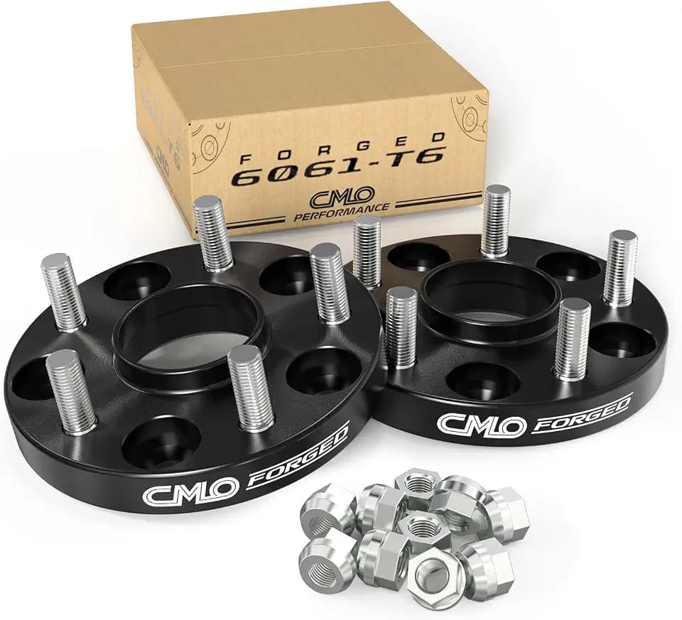 5x100 to 5x114.3 Wheel Adapters Fits Subaru Only 3/4" (20mm) Black 2PC