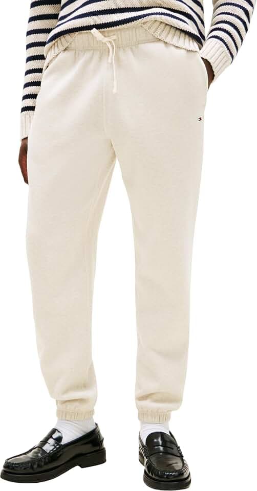 Tommy Hilfiger Herren Jogginghose Essential Fleece mit Tunnelzug