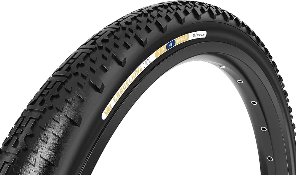 Panaracer Gravelking X1 Tubeless Ready TLR | Fahrradreifen 28 Zoll | Gravel Reifen 622/700 | TuffTex Karkasse | Verbesserte Kontrolle auf Rauen Straßen und Feuerwegen