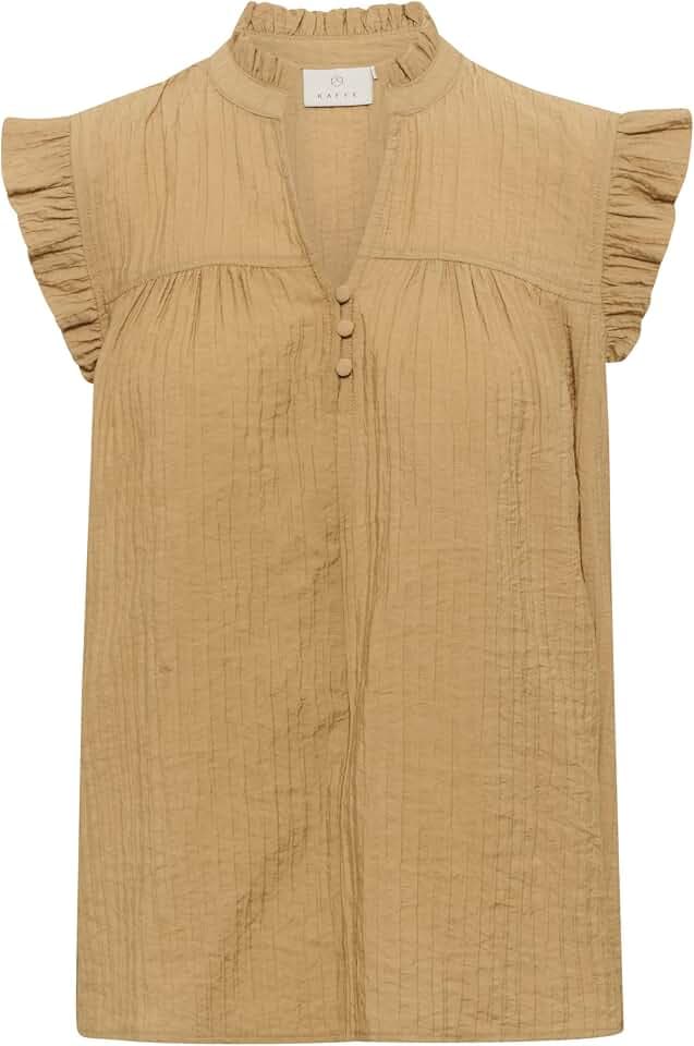 KAFFE Damen Ärmellose Bluse KAliany Ärmellos