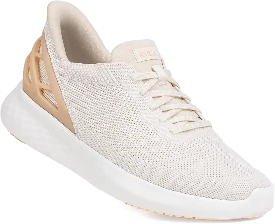 Kizik Slip On Sneakers: Athens - Comfortable All-Day Wear, Hands Free Convenience, Breathable Knit Top, Mens & Womens Walking Shoes with Arch Support