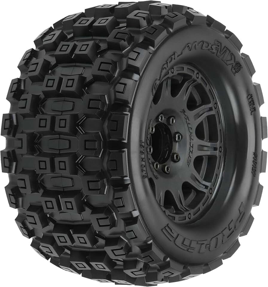 Pro-line Racing Badlands MX38 3.8 MTD Raid 8x32 17mm MT F/R PRO1012710 RC Tire