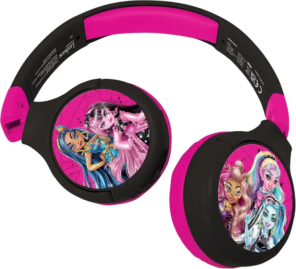Lexibook, Monster High, Bluetooth-Kopfhörer, HPBT010MH