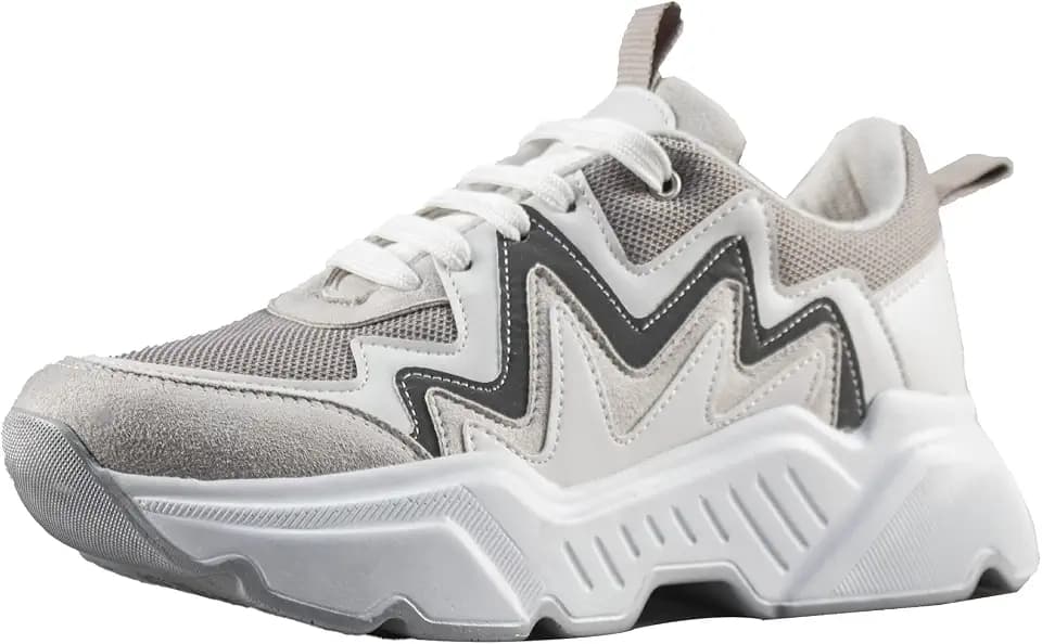 Bonateks Damen Frfrb100134 Sneaker, beige, 38 EU Schmal