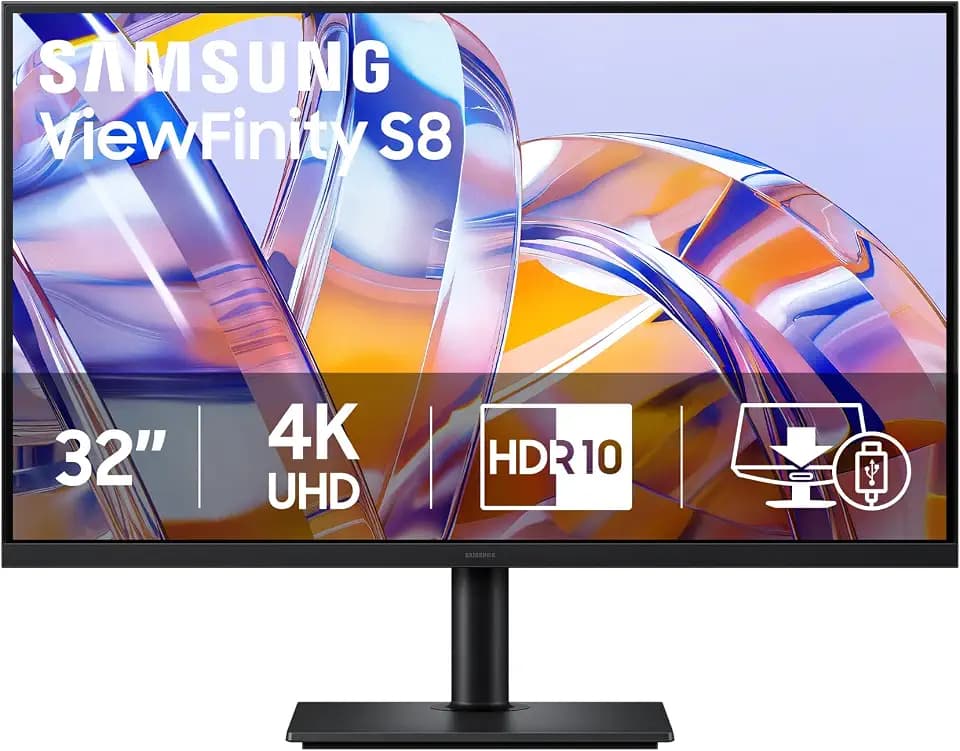 Samsung 32" ViewFinity S8 (S80UH) High-Resolution Monitor