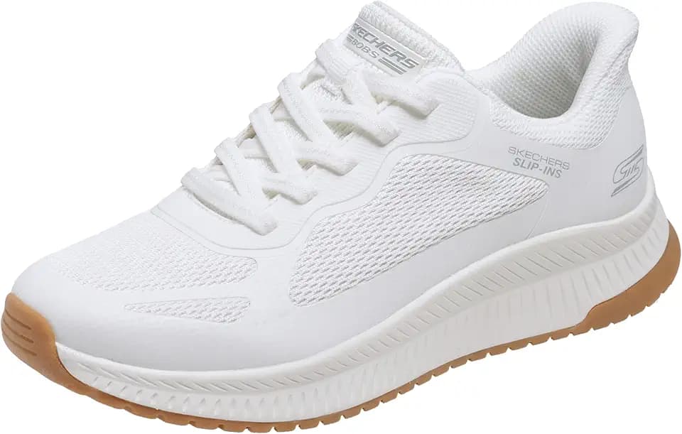Skechers Womens Hands Free Slip-ins Bobs Squad 4 - Staple Look