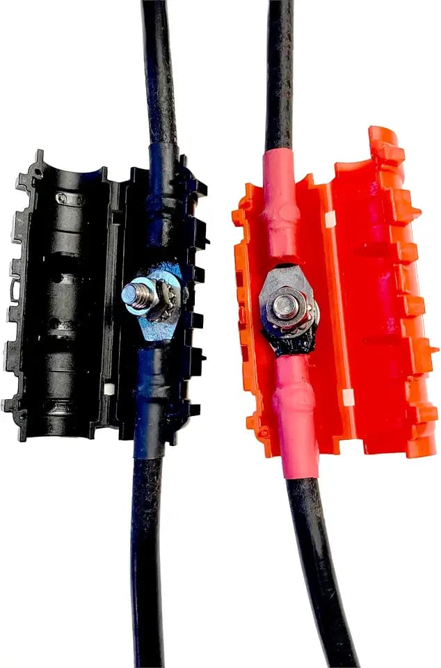 T-H Marine Hydra Battery Cable Extender, Marine Battery Terminal Extension Kit with Positive & Negative Terminals, 5/16-18 Stainless Steel Stud, Fits Up to 2 Gauge Wire