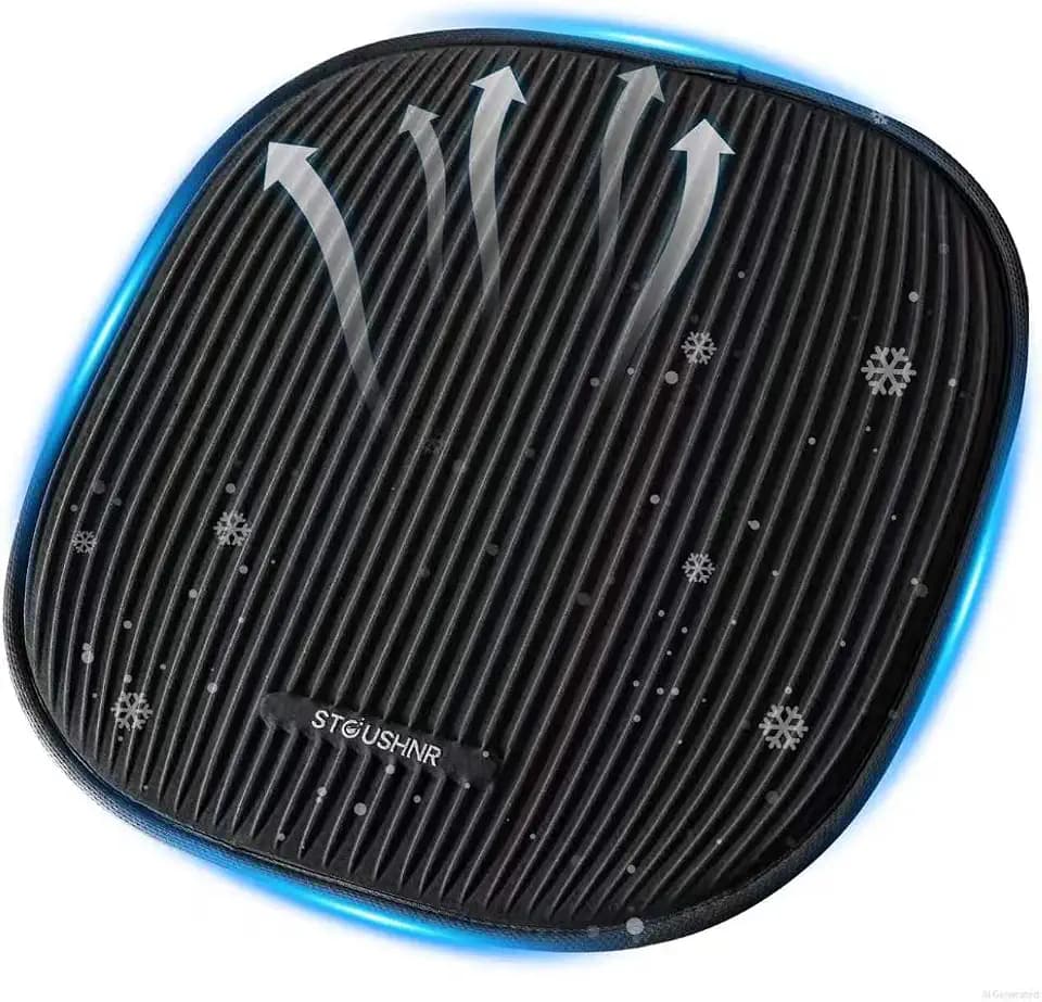 Cooling Gel Seat Cushion for Office Chair, for Long Sitting