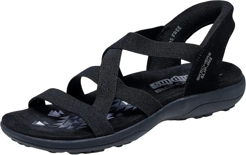 Skechers Women's Reggae Slim - Stretch Flex Hands Free Slip-ins