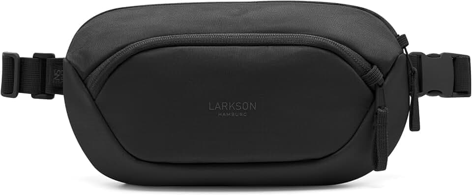 LARKSON Sling Bag Herren & Damen Schwarz – Helge Large
