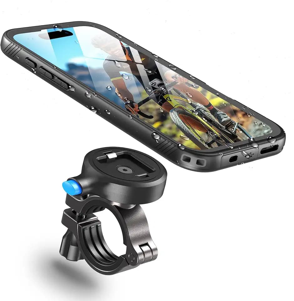 Cozycase 1S-Knopf Wasserdicht Handyhalterung Fahrrad Für iPhone 15